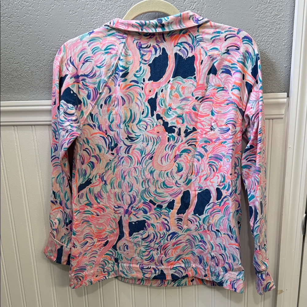 Colorful Quarter-Zip Pullover - Picture 3 of 9